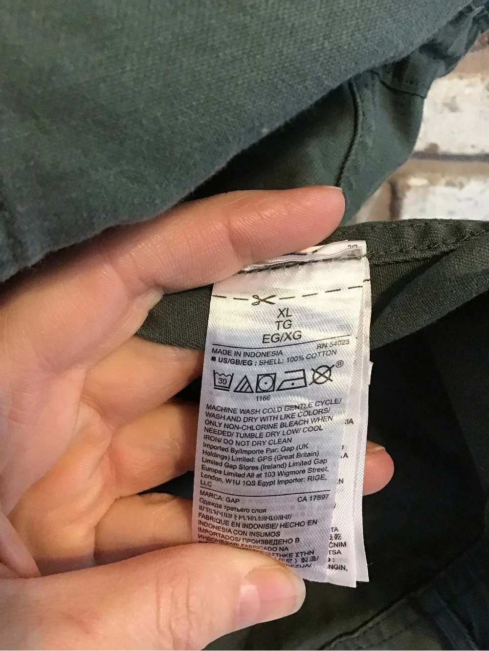 GAP utility jacket
